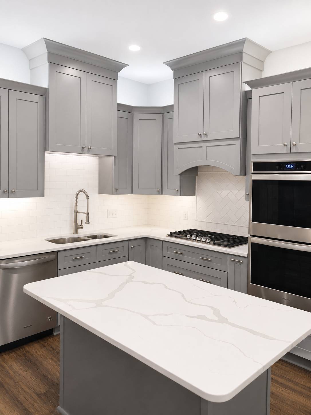 Kitchen transformation — after