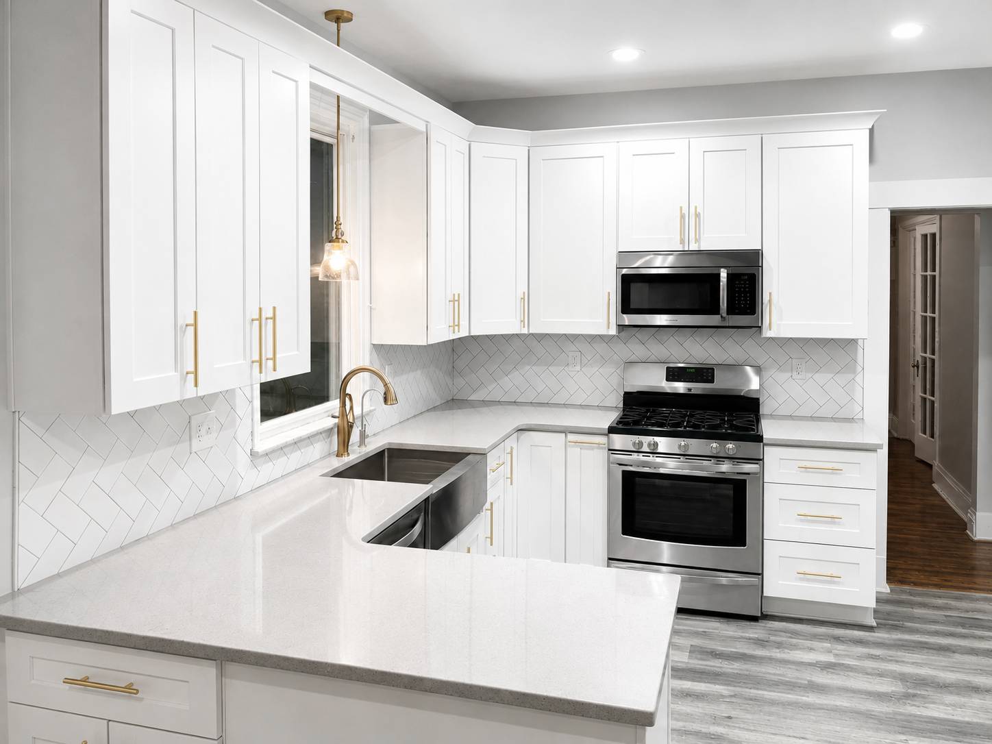 Kitchen transformation — after