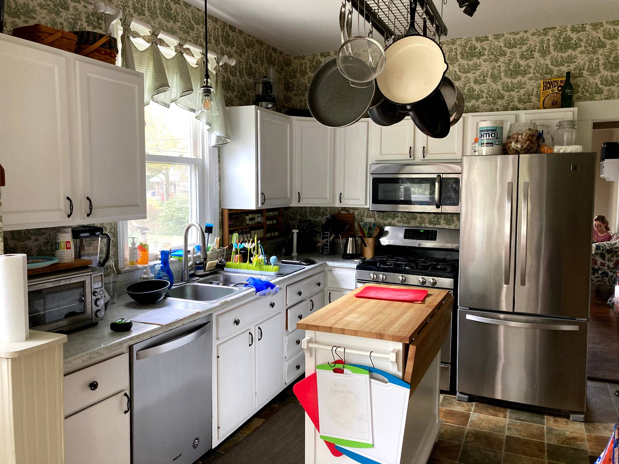 Kitchen transformation — before