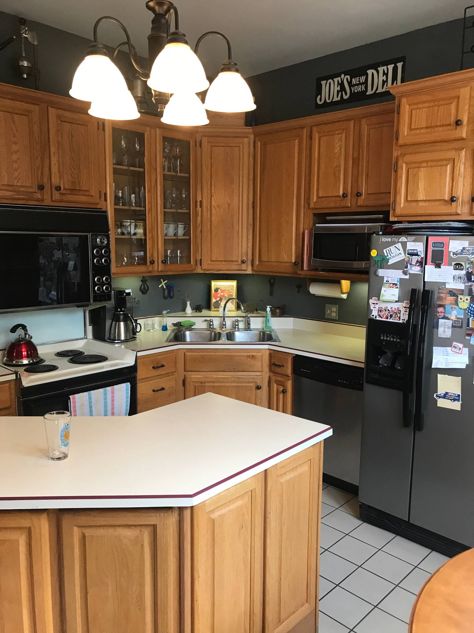 Kitchen transformation — before